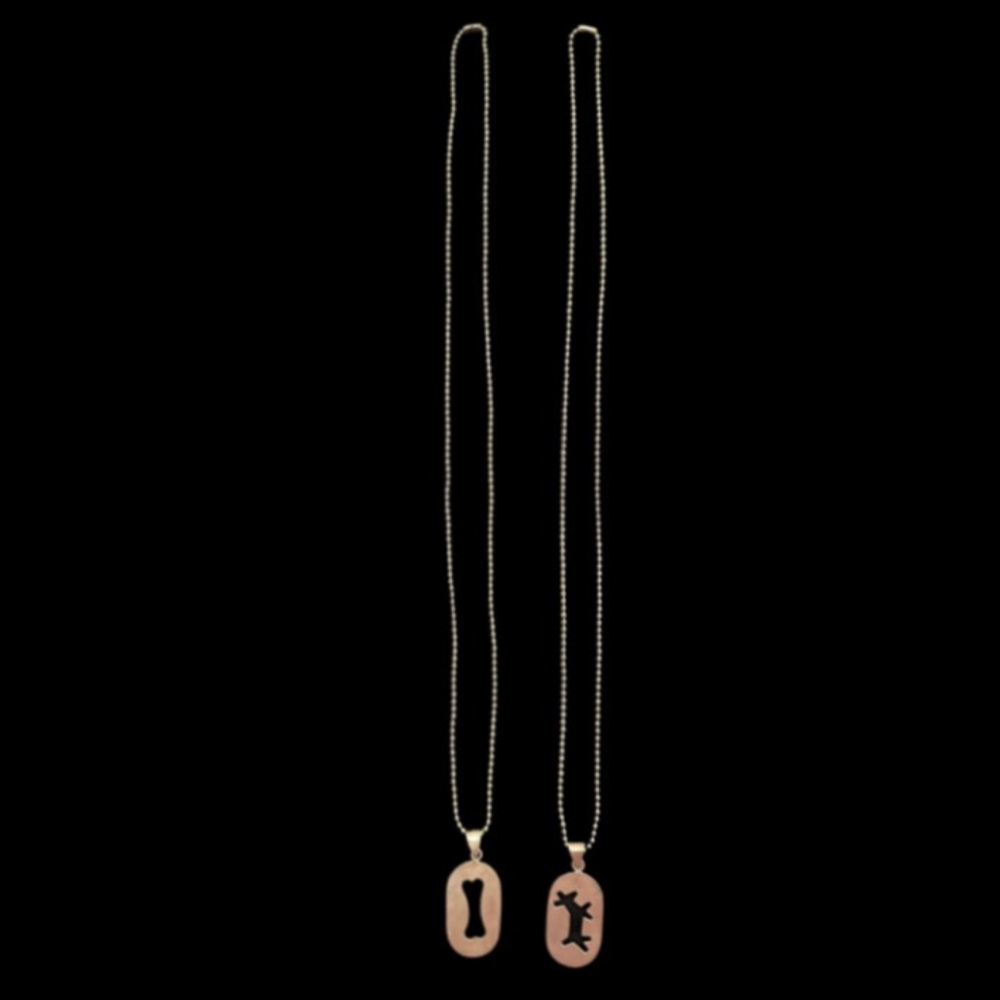 Sterling Silver Dog Tag Necklaces